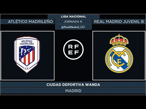 Atlético Madrileño - Real Madrid Juvenil B | Liga Nacional 2021/22 | Jornada 6