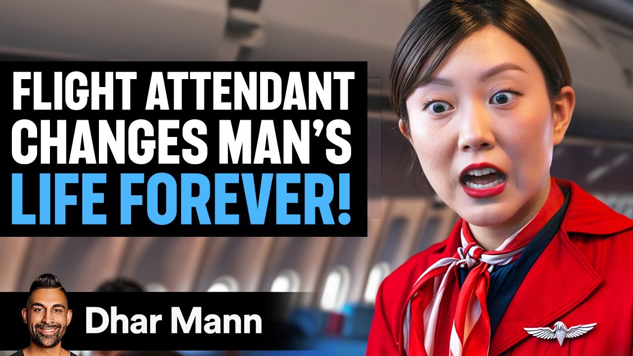 FLIGHT ATTENDANT Changes Man's LIFE FOREVER Ft. Jeenie Weenie | Dhar Mann Studios