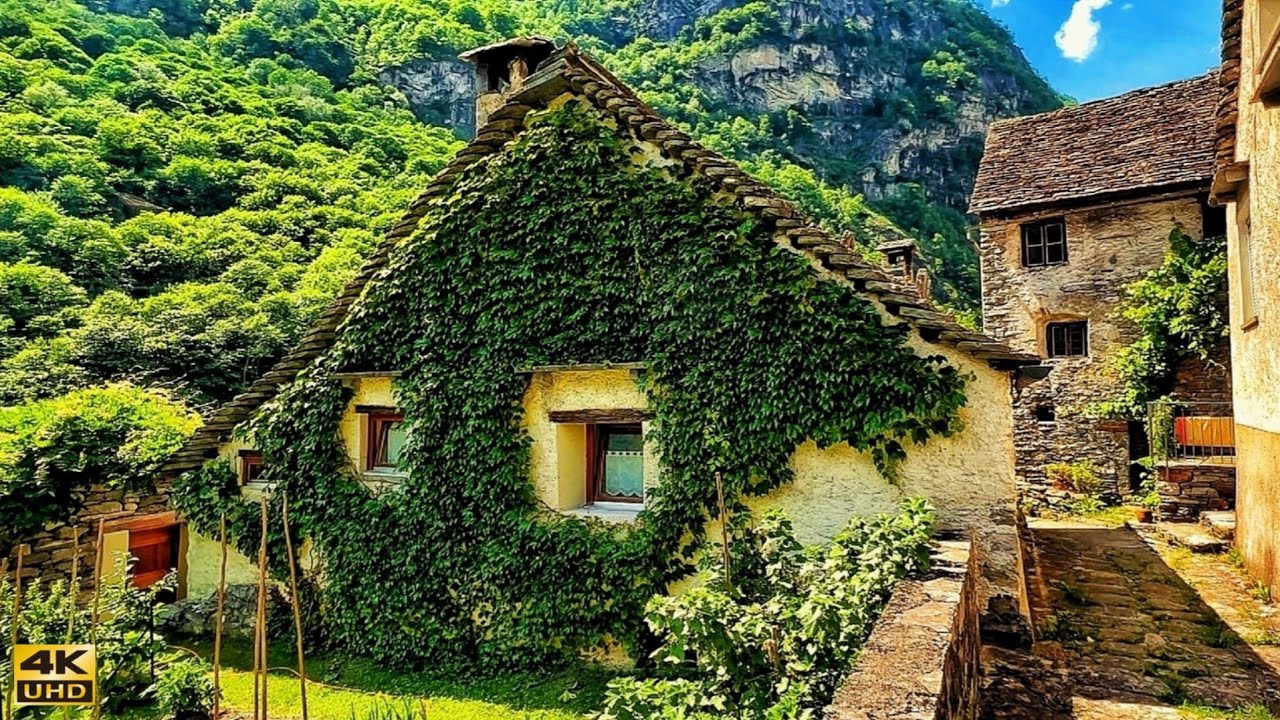 Roseto - Amazing Architectural Swiss Village - the Most Beautiful Villages in Switzerland