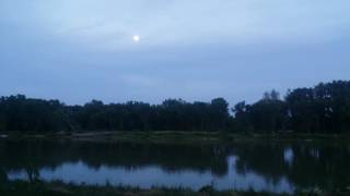 6-18-16 full moon & 'clacking sound' from woods