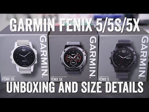 fenix 5 vs 5s