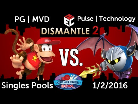 Dismantle 2 (Singles Pools): PG l MVD (Diddy Kong) vs. Pulse l Technology (Metaknight)