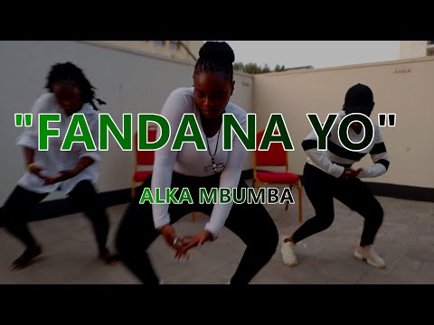 "FANDA NA YO"-Alka Mbumba (Official Dance Video)|Gospel Home Cardio