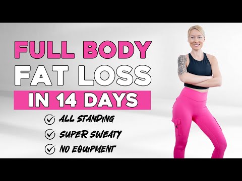 FULL BODY FAT LOSS in 14 Days🔥 30 MIN Tabata Standing Workout - No Jumping,No Equipment,No Lunges