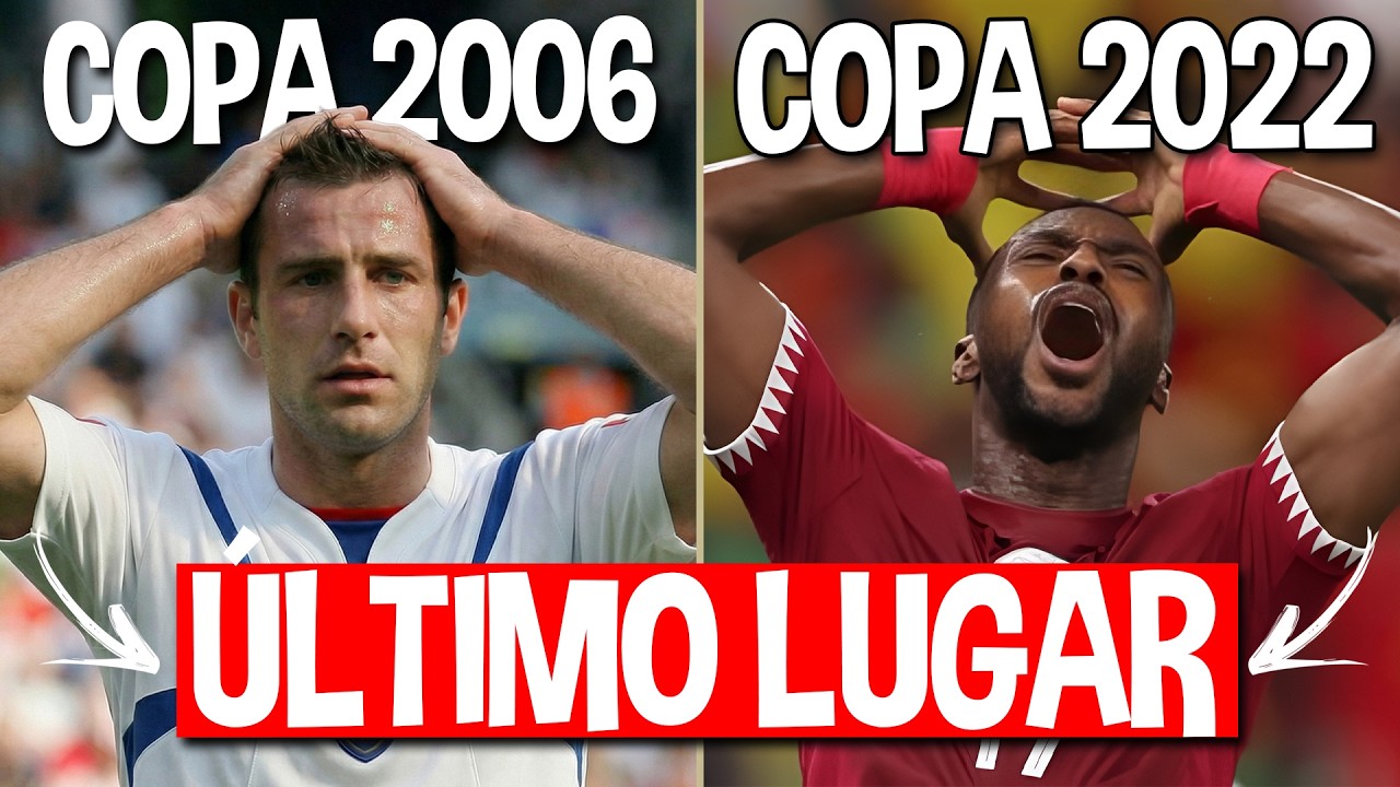 A PIOR Seleção de CADA Copa do Mundo (1986 - 2022)