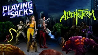 Alien Storm - Sega Genesis/Mega Drive - Playing with Sacks