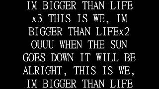 Rich Gang Birdman - Bigger Than Life (Lyrics) ft. Chris Brown, Tyga, &amp; Lil Wayne