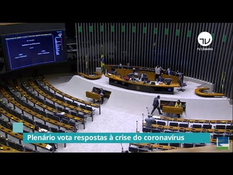 Plenário aprova respostas à crise do coronavírus - 20/07/20