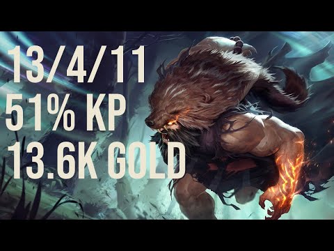 Chongus Udyr Jungle vs Fiddlesticks EUW 11.11 Challenger Replay