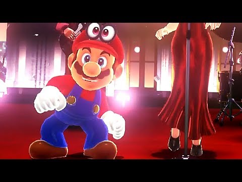 Do The Odyssey - Mario Dancing With Pauline (Super Mario Odyssey Pauline Singing) Video