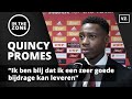 Quincy Promes over Ajax: ‘Ik ben blij dat ik een zeer goede bijdrage kan leveren’