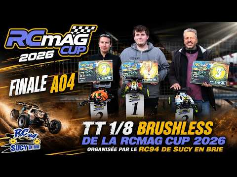 Finale de la RCmag Cup 2026 en TT 1/8 brushless