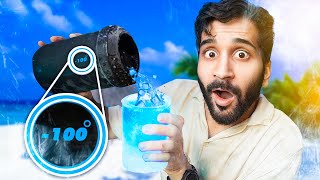 شريت منتجات تحول الصيف الى شتاء ????⛄️ !! (( كل شي تحول لثلج ???????? )) !!