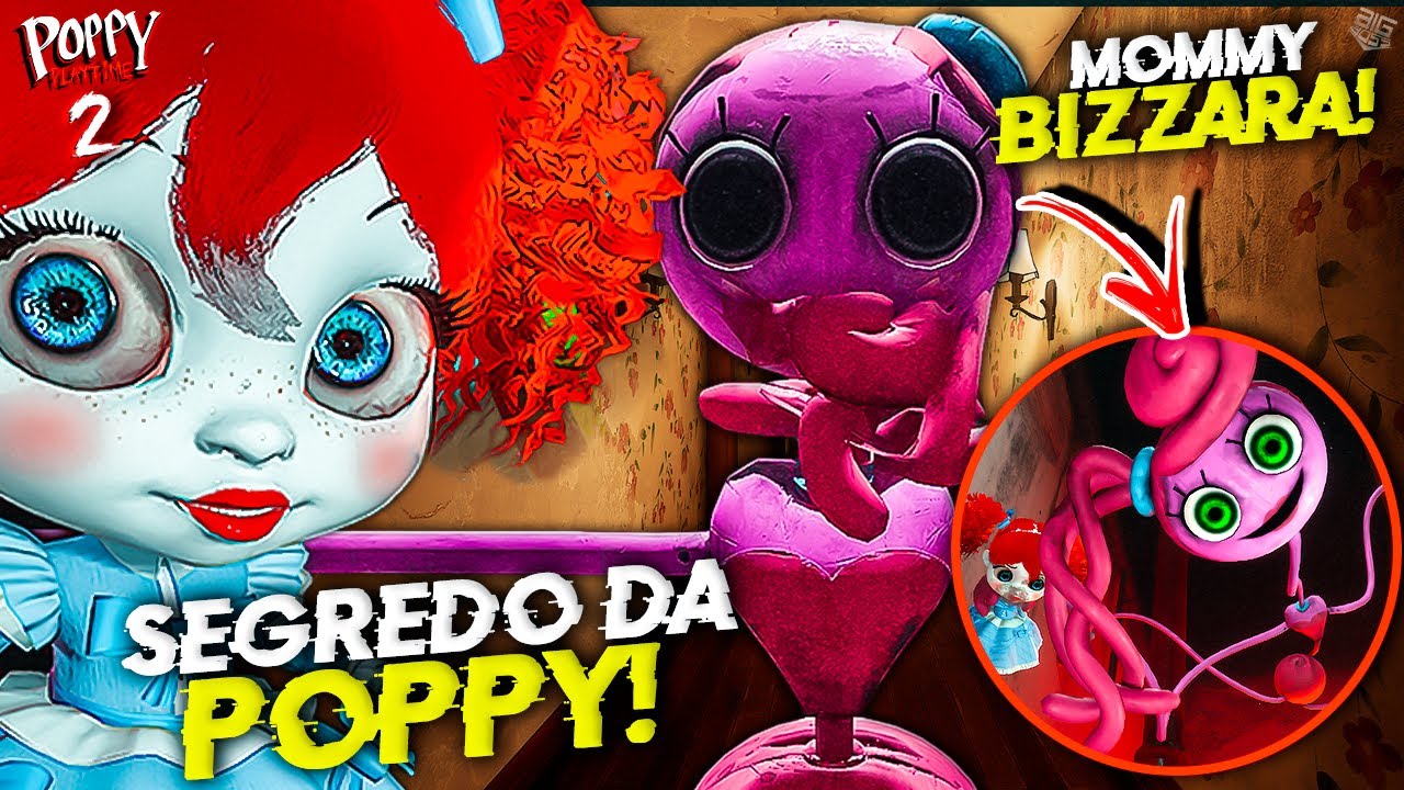SEGREDO BIZARRO da POPPY e MOMMY LONG LEGS NO INICIO! - HACKEIO POPPY PLAYTIME CHAPTER 2