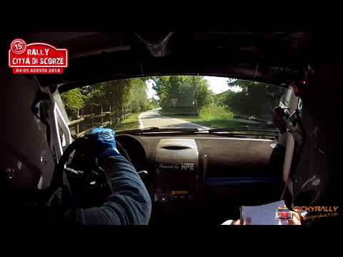 CAMERA CAR CAVAZZINA   POLETTO 15° RALLY CITTA' DI SCORZE' 2018 PSP4 FASSINARO
