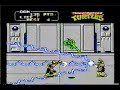 Teenage Mutant Ninja Turtles II NES Donatello Final Boss Battles Vs Krang Shredder