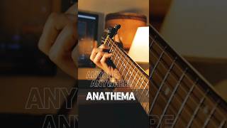 ANATHEMA - Anyone, Anywhere |  Guitar Arpeggios Tutorial + TAB &amp; Chords. #guitar #shorts #anathema