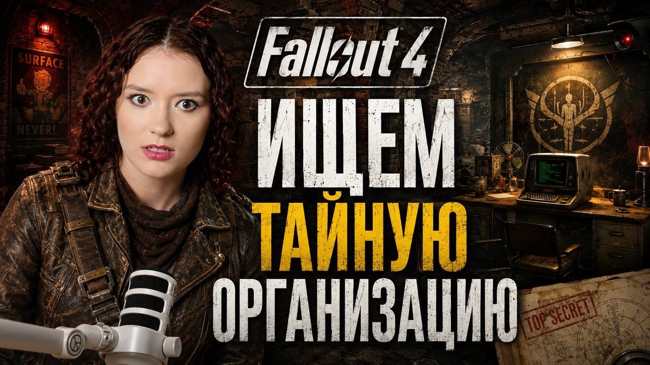 ИЩЕМ ТАЙНУЮ ОРГАНИЗАЦИЮ ☢️(Fallout 4 | серия 5)