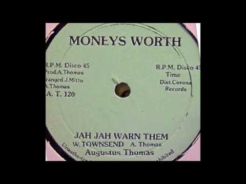 Augustus Thomas - Jah Jah Warn Them 12"