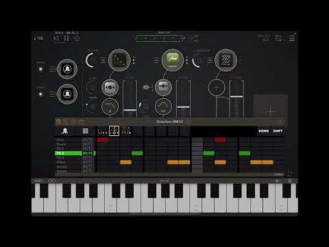 Sommer in der Stadt! 🙂 iPad AUv3 MIDI Drum Sequencer App Octachron jam w. AUM, Ruismaker FM, Zeeon
