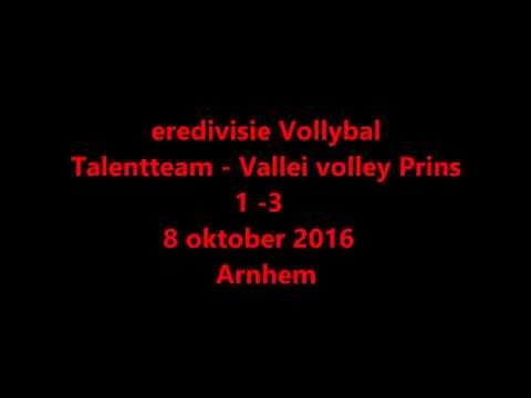 Eredivisie volleybal Talentteam Vallei volley Prins 8 oktober 2016 Arnhem
