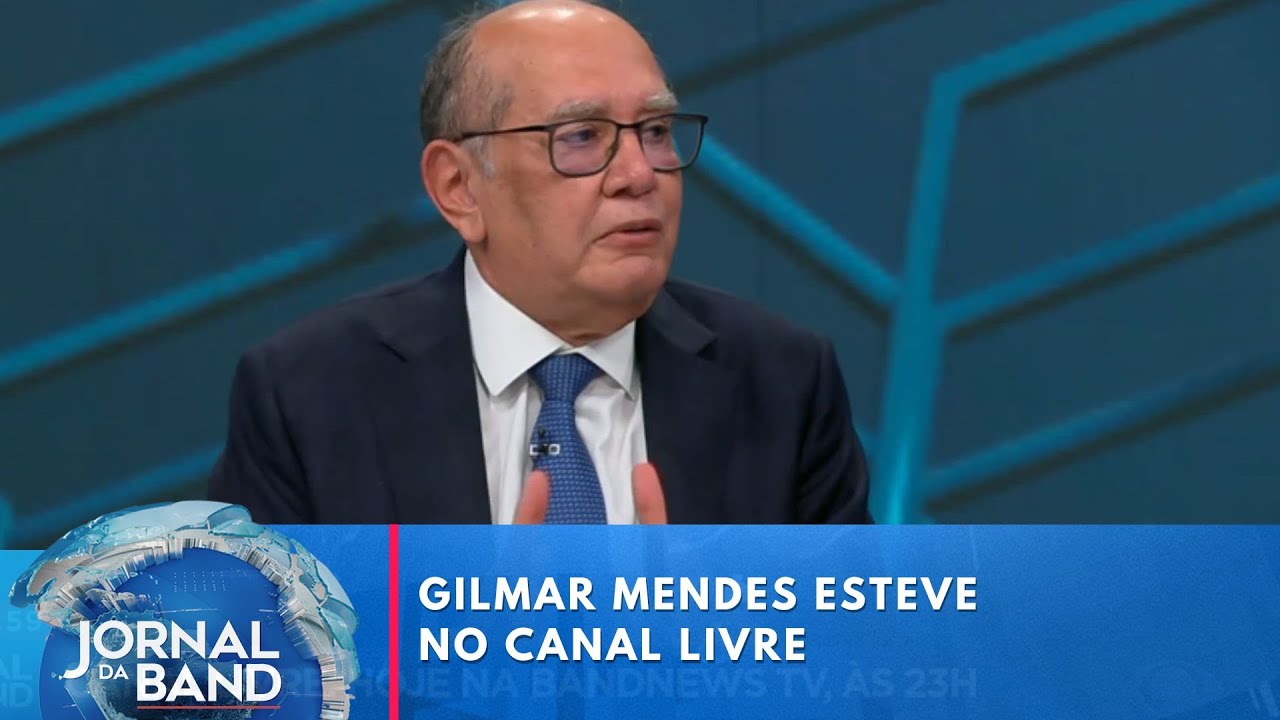 'Funcionamento da Corte envolve tensão com legislativo', diz Gilmar Mendes | Jornal da Band