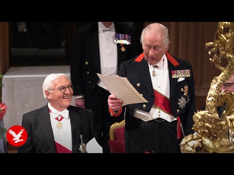 King Charles delivers speech at state banquet for German president: In Full