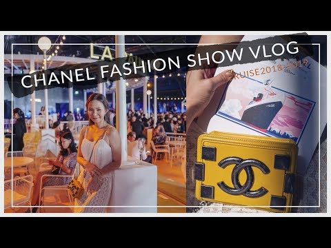 AT CHANEL Fashion Show with Me! | Cruise 2018-2019