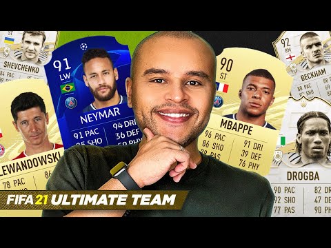 Tirei NEYMAR, MBAPPÉ e LEWA na MESMA CONTA! - Pack Opening | FIFA 21
