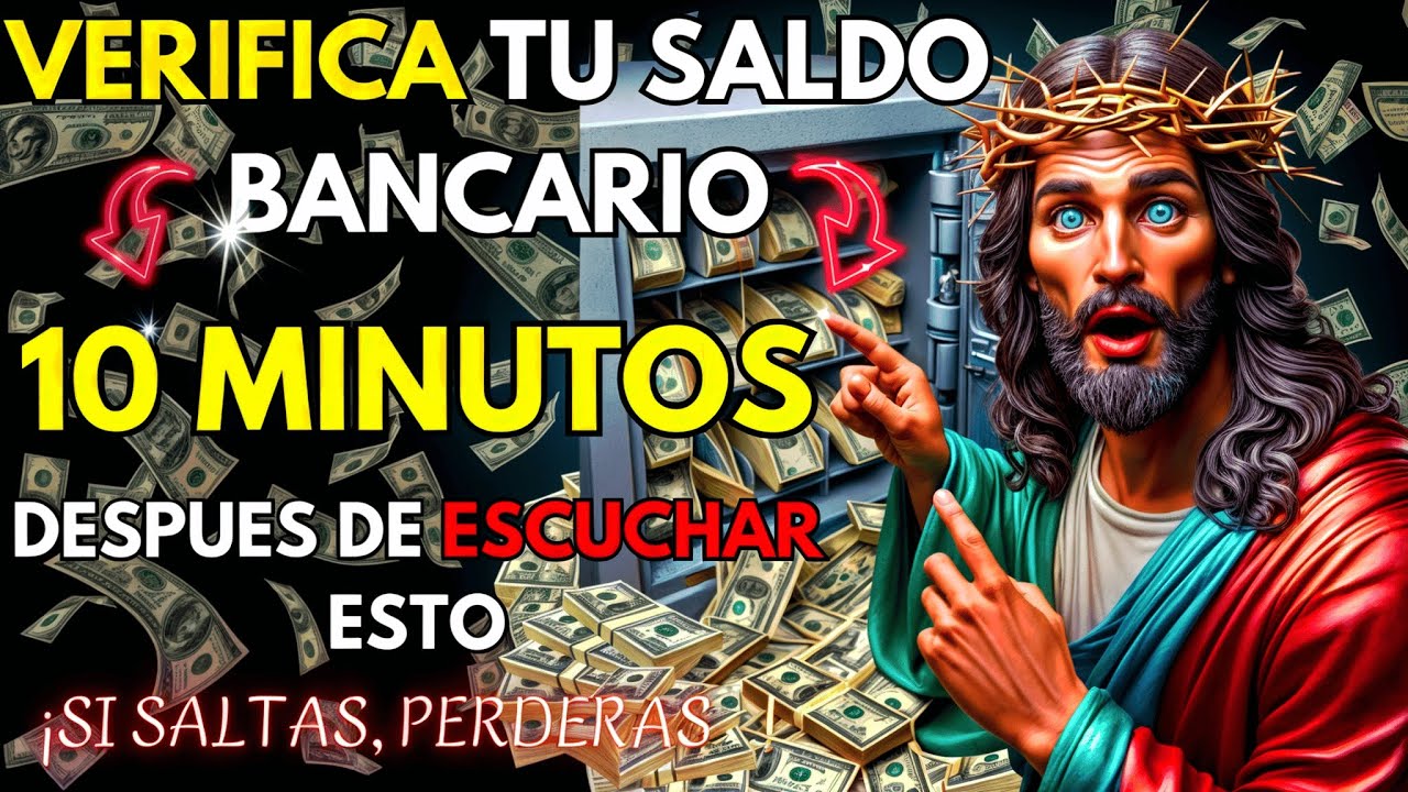 😱💲 VERIFICA TU CUENTA BANCARIA 10 MINUTOS LUEGO DE ESCUCHAR ESTO! DINERO INESPERADO