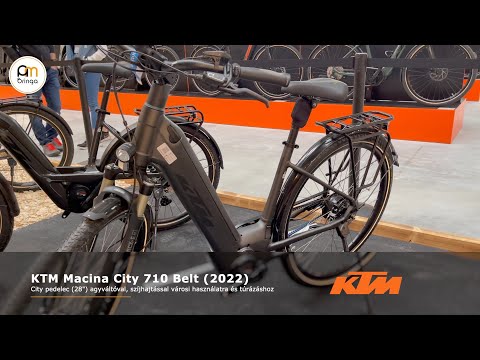 KTM Macina City 710 Belt (2022) - Ambringa Ebike Videók