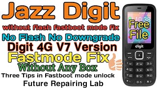 Jazz Digit 4g 3 ways to Unlock || FastBoot mode Fix || without box