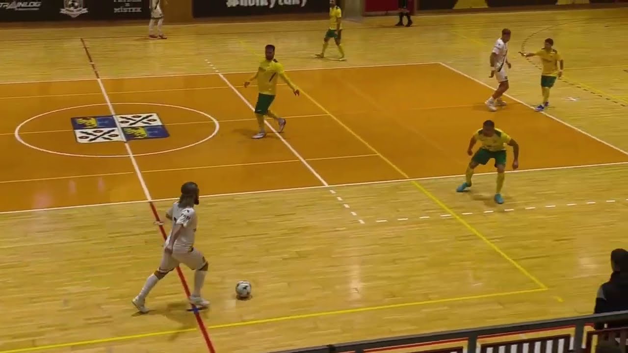 Futsal — Záběr z videa: malý fotbal ostrava