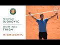 Novak Djokovic Vs Dominic Thiem - Semi-Final Highlights | Roland-Garros 2019