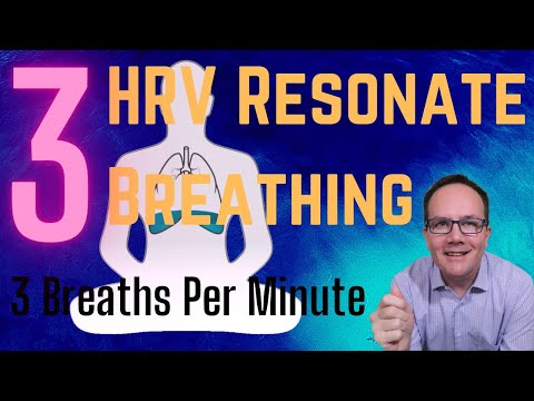 Guided Meditation of HRV Resonate Breathing at 3 BPM