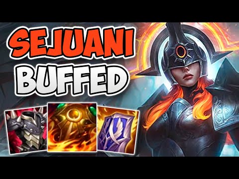CHALLENGER JUNGLER PLAYING BUFFED SEJUANI! | CHALLENGER SEJUANI JUNGLE GAMEPLAY | Patch 12.8 S12