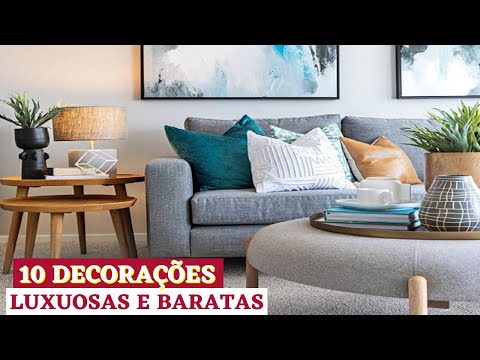 10 ITENS DECORAÇÕES BARATAS QUE PARECEM CARAS  E DEIXAM SUA CASA LUXUOSA