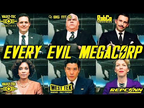 Every Evil Megacorp In Fallout That Isn’t Vault-tec ( History, Impact, Hierarchy & Products)