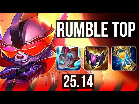 RUMBLE vs DR. MUNDO (TOP) | 11/1/6, Legendary | EUW Master | 25.14