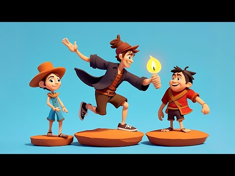 Jack Be Nimble Nursery Rhyme | Fun Kids Song with Lyrics