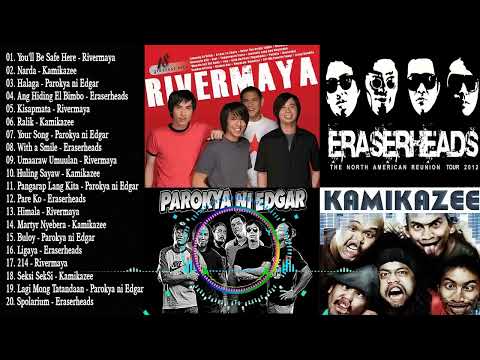 Hale, Cueshe, Rivermaya, 6Cyclemind, Kamikazee  BATANG 90's   TUNOG KALYE   Nonstop OPM Pinoy mp4