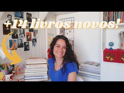 BOOK HAUL DE MUITOS LIVROS NOVOS | Livros que ganhei de presente, feira do livro e mais