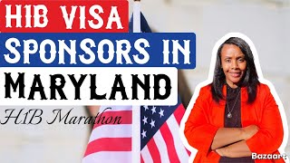 H1B VISA SPONSORSHIP IN MARYLAND USA! H1B MARATHON!