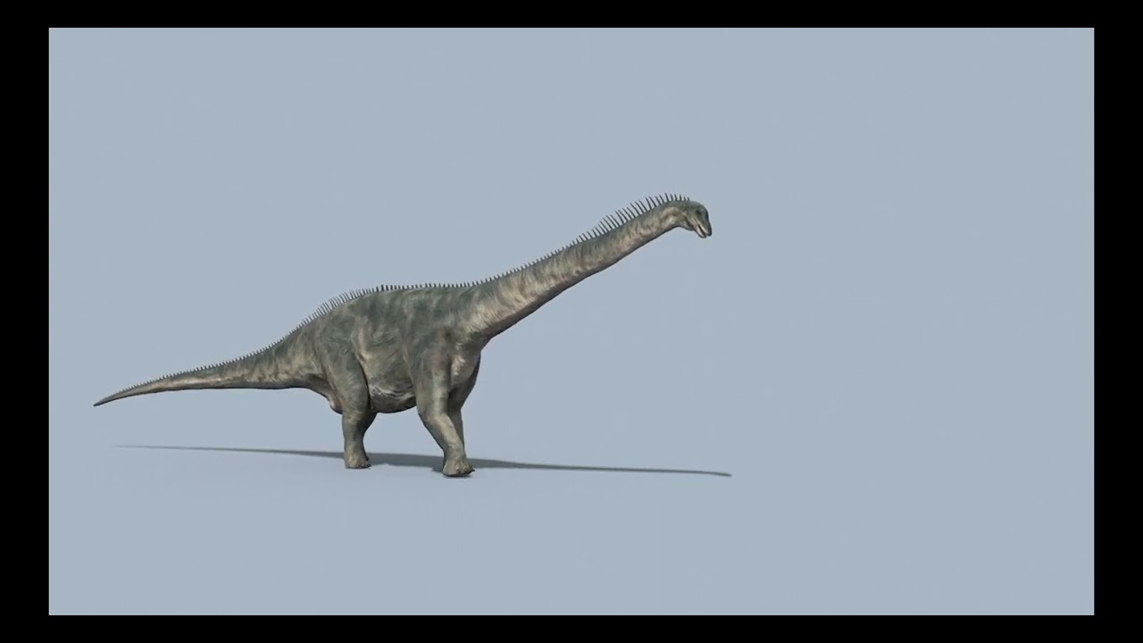 Argentinosaur Forever - 8K 3D Model