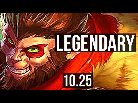 WUKONG & Pyke vs JHIN & Rakan (ADC) (DEFEAT) | 67% winrate, 6 solo kills | EUW Master | v10.25