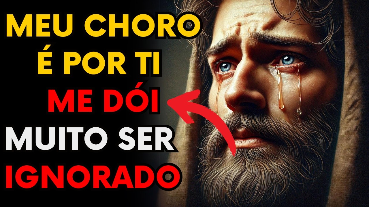 DEUS DIZ: NÃO FAÇA ISSO COMIGO FILHO... ME ESCUTA POR FAVOR!