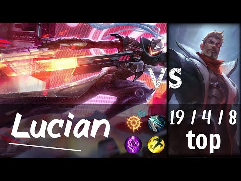 Kiin Lucian TOP vs Jayce - Challenger Replay KR