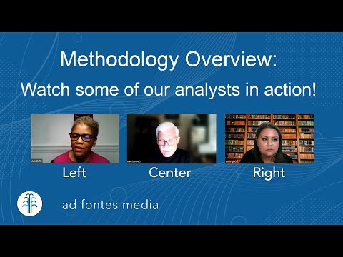 How Ad Fontes Media Rates the News: A Methodology Overview