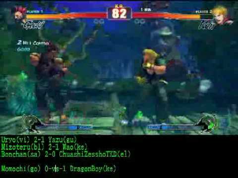 SF4:Momochi (Go) vs Dragon Boy (Ke) - Set 03 - GODSGARDEN #2 - 06-03-2010