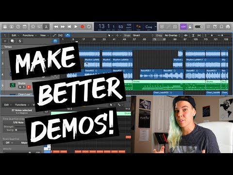 HOW to make good DEMOS using LOGIC PRO X